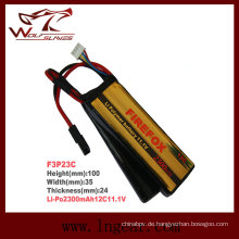 Wiederaufladbare Firefox 2300mAh 11.1V 12 c Li-Po-Li-Polymer-Akku